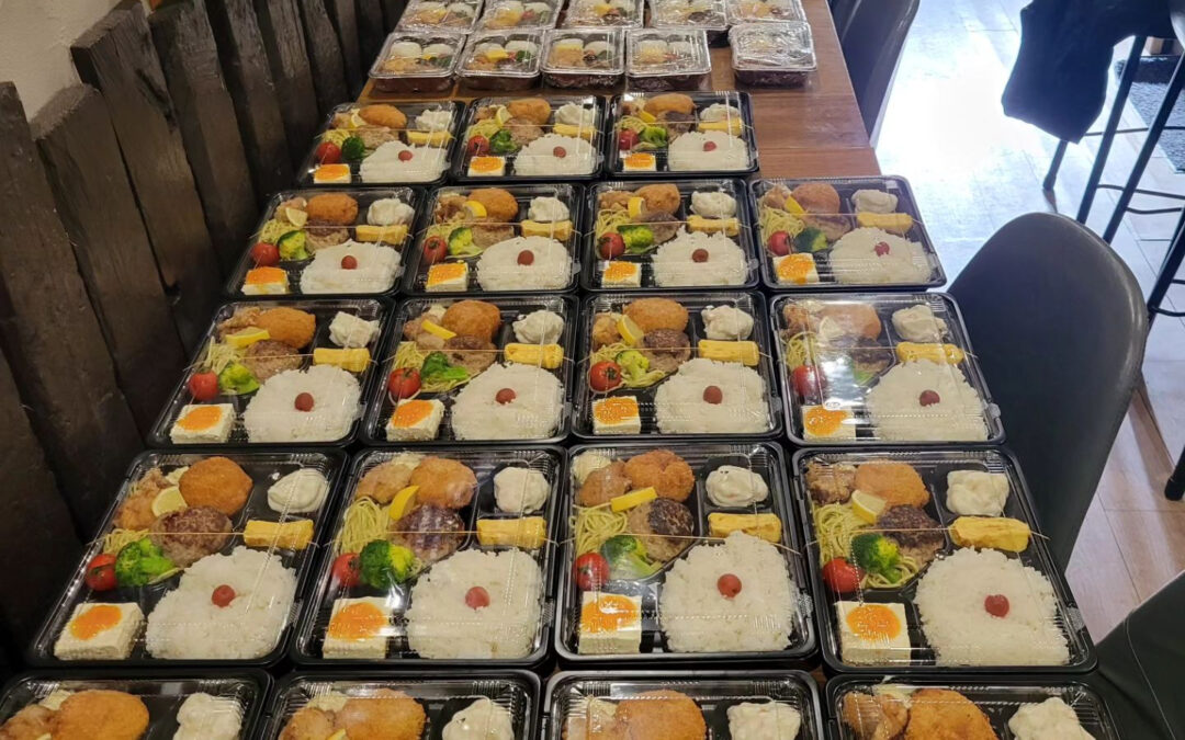 先日ご注文のお弁当