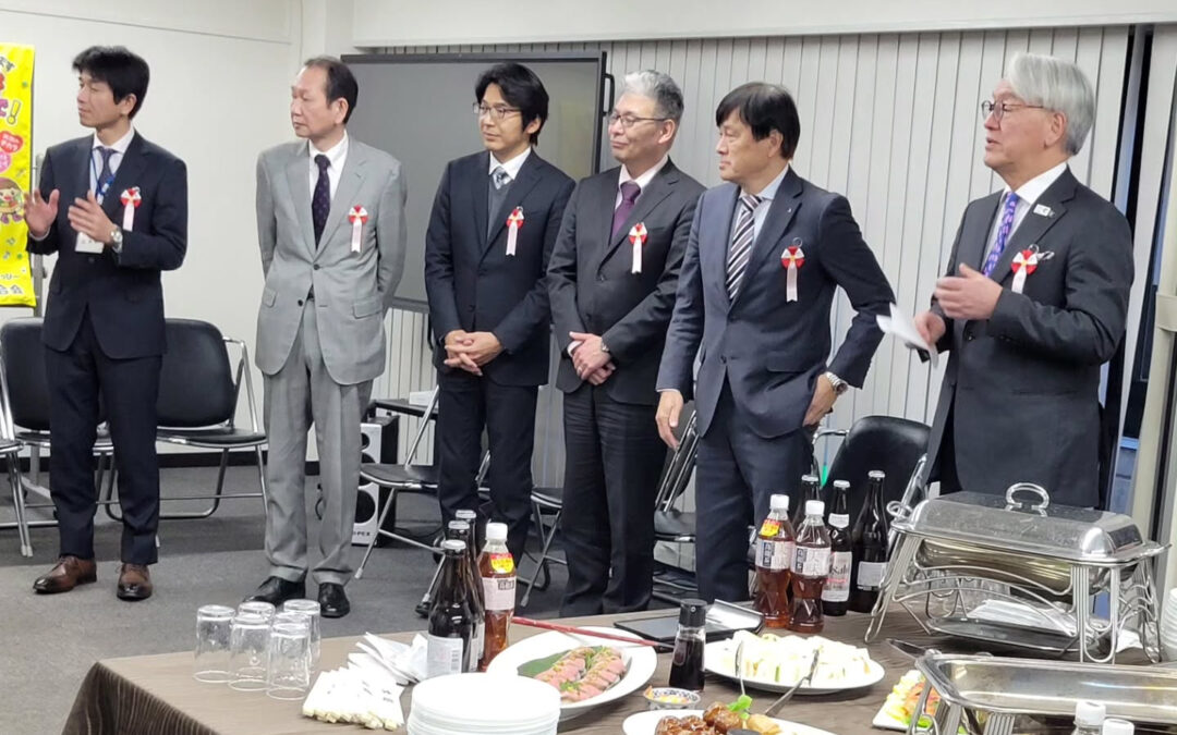 先日行われた、商工会新年会の様子