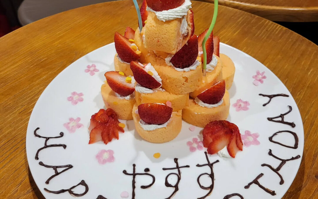 バースデーロールケーキ