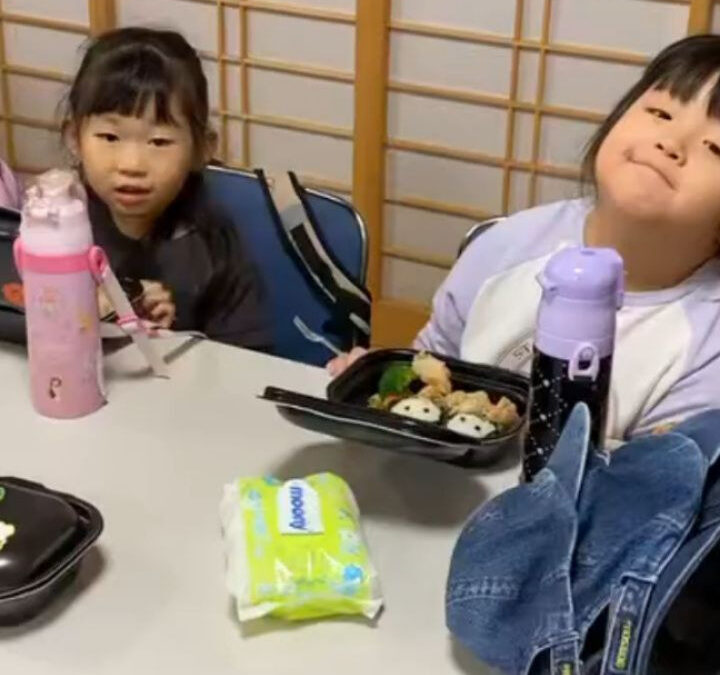 子供用のお弁当　¥500